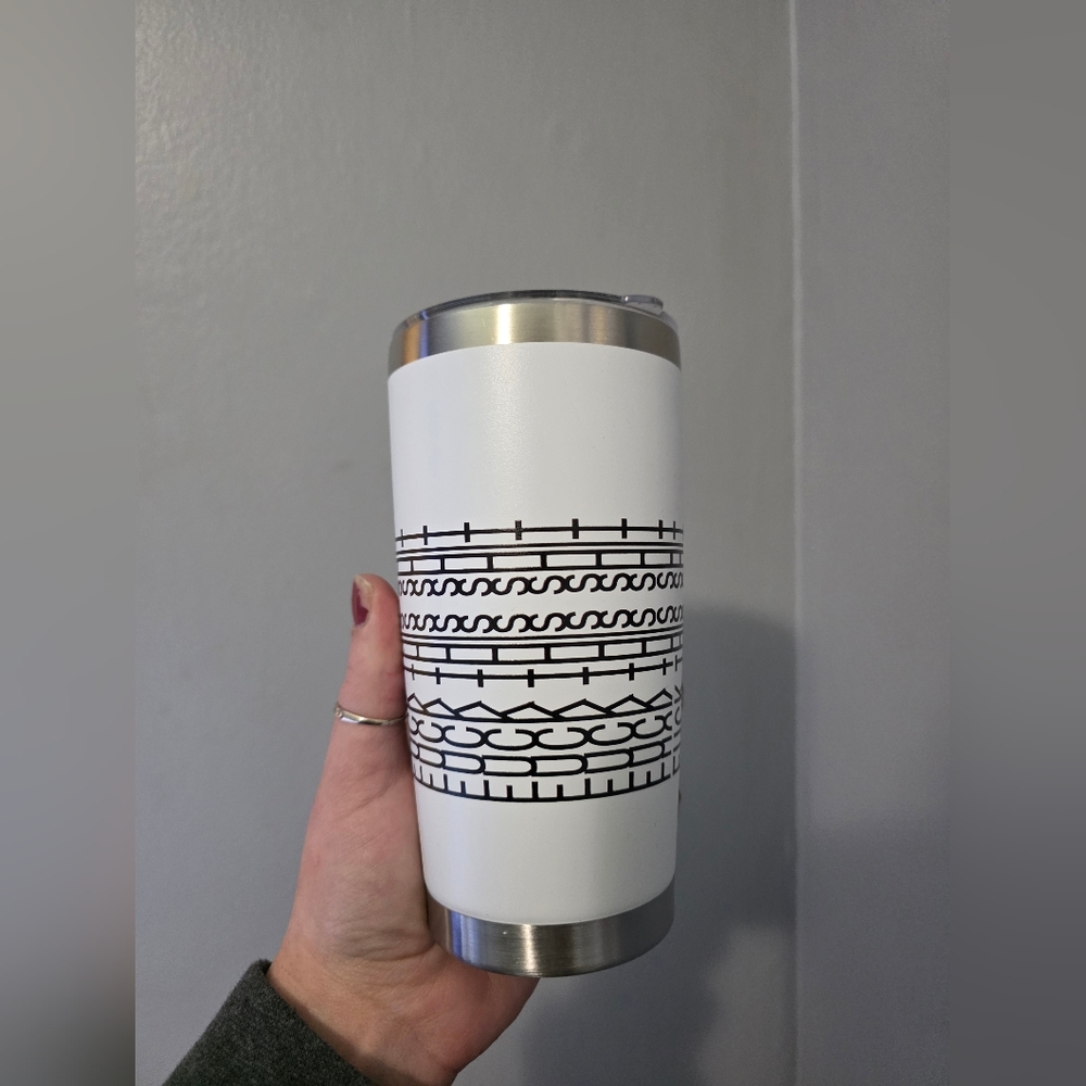 NWT 20oz Hidden Message Stainless Steel Insulated Tumbler